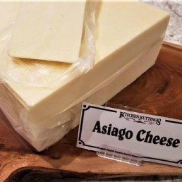 Fresh Cut Asiago Cheese - per lb Fresh Cut Asiago Cheese - per lb