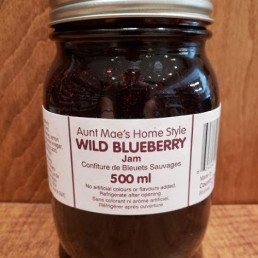 Homemade Wild Blueberry Jam - 500 ml Homemade Wild Blueberry Jam - 500 ml