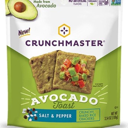 Avocado Toast Crackers -  Crunch Master  Avocado Toast Crackers -  Crunch Master