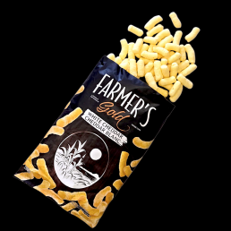 White Cheddar Cheese Snacks - Farmer's Gold -  200 g  - Gluten Free White Cheddar Cheese Snacks - Farmer's Gold -  200 g  - Gluten Free