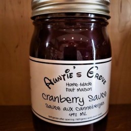 Local Homemade Cranberry Sauce Local Homemade Cranberry Sauce