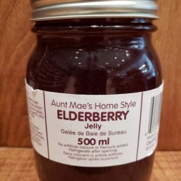 Homemade Elderberry Jelly - 500 ml Homemade Elderberry Jelly - 500 ml