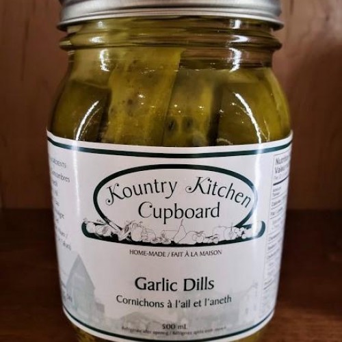 Local Homemade Garlic Dill Pickles Local Homemade Garlic Dill Pickles