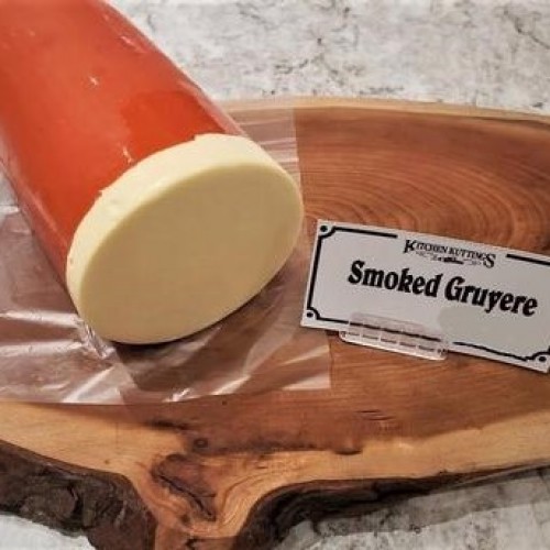 Fresh Cut Smoked Gruyere Cheese - per lb Fresh Cut Smoked Gruyere Cheese - per lb