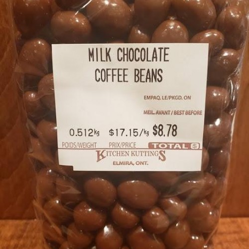 Milk Chocolate Coffee Beans - per lb Milk Chocolate Coffee Beans - per lb