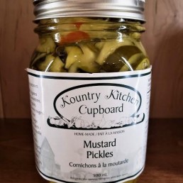 Local Homemade Mustard Pickles Local Homemade Mustard Pickles