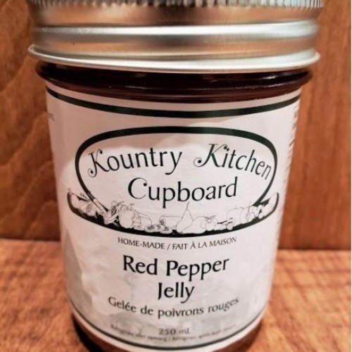Red Pepper Jelly - Kountry Cupboard - 12 x 250 ml Red Pepper Jelly - Kountry Cupboard - 12 x 250 ml