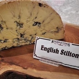Fresh Cut English Stilton Cheese - per lb Fresh Cut English Stilton Cheese - per lb