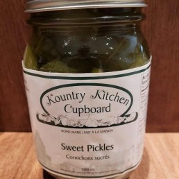 Local Homemade Sweet Pickles Local Homemade Sweet Pickles