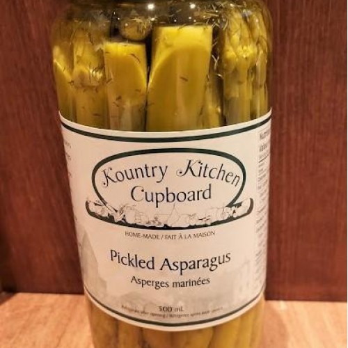 Local Homemade Pickled Asparagus Local Homemade Pickled Asparagus