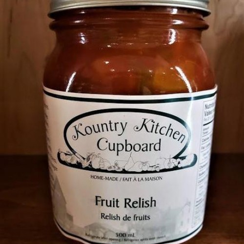 Local Homemade Fruit Relish Local Homemade Fruit Relish