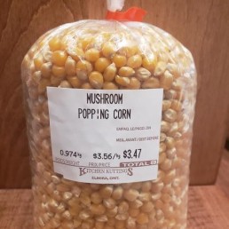 Mushroom Popping Corn (per lb.) Mushroom Popping Corn (per lb.)