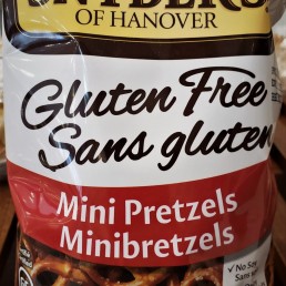 Gluten Free Plain Mini Pretzels Gluten Free Plain Mini Pretzels
