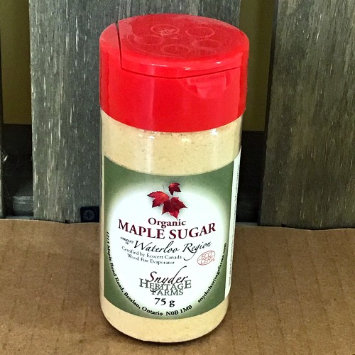 Maple Sugar - Organic - Granulated - Shaker Maple Sugar - Organic - Granulated - Shaker