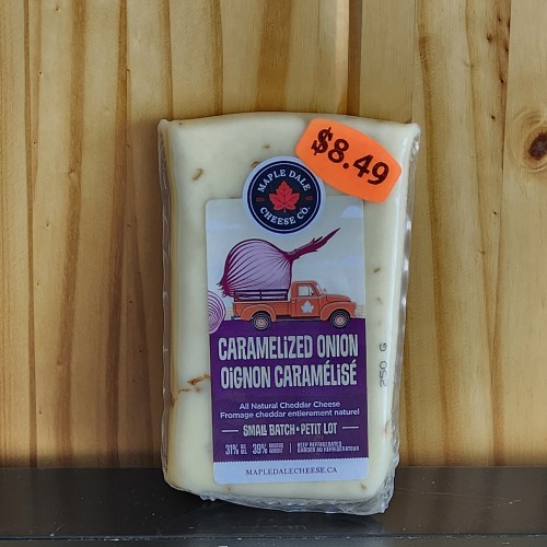 Cheese - Mapledale - Carmelized Onion Cheese - Mapledale - Carmelized Onion