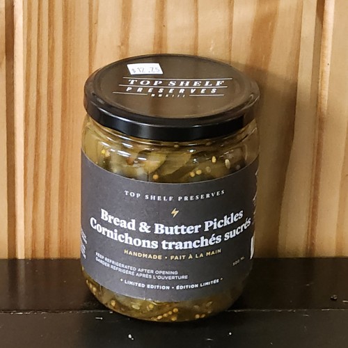 Pickles - Bread and Butter - Top Shelf Preserves Pickles - Bread and Butter - Top Shelf Preserves