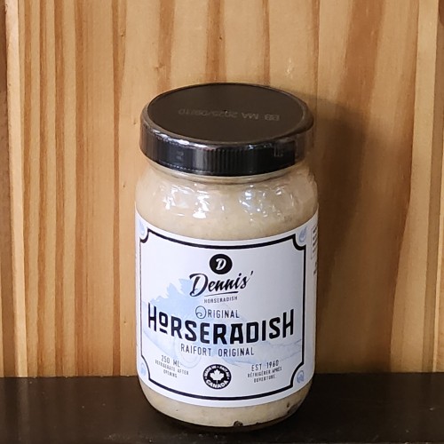Horseradish - Dennis' - 250 ml Horseradish - Dennis' - 250 ml