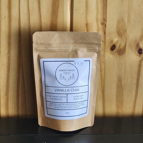 Tea - Loose Leaf - Vanilla Chai Barron Canyon Tea - Loose Leaf - Vanilla Chai Barron Canyon