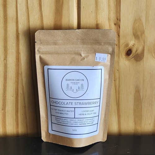 Tea - Loose Leaf - Chocolate Strawberry - Barron Canyon Tea - Loose Leaf - Chocolate Strawberry - Barron Canyon
