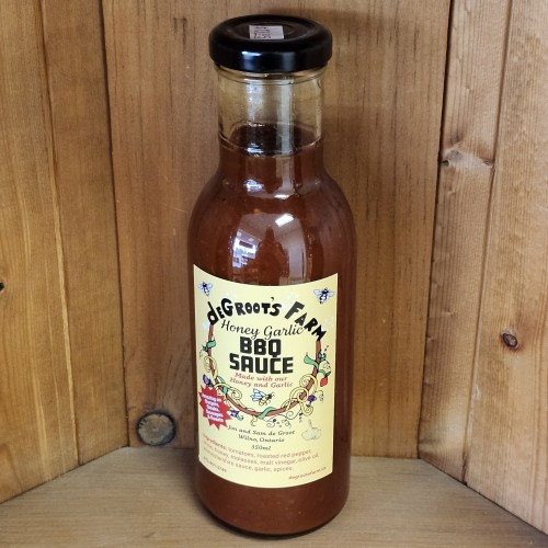 Sauce - Honey Garlic BBQ- deGroots- 350 ml