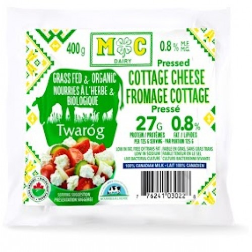 Cottage Cheese - MC Dairy - Organic - Pressed - 400 g